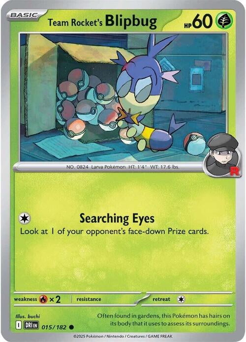 Destined Rivals Team Rocket's Blipbug #15/182